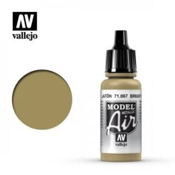 Vallejo Model Air - Metallic Helder Messing