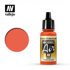 Vallejo Model Air - Fluorescerend Rood