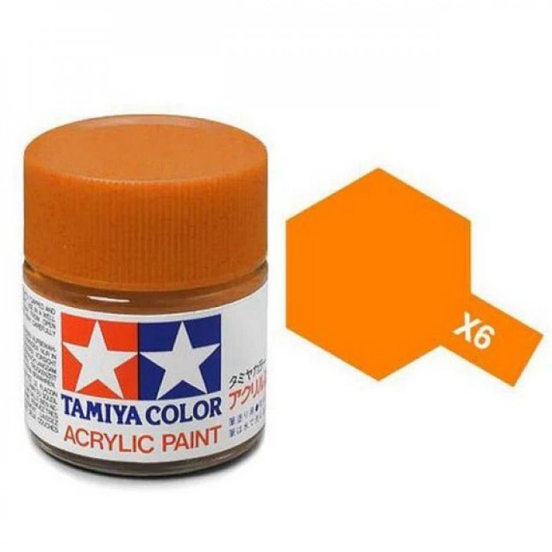 Tamiya Verf X-6 Oranje Glans 23ml