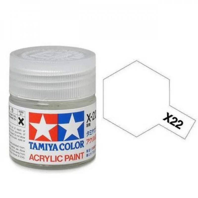 Tamiya Verf X-22 Blanke Lak Glans 23ml