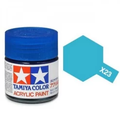 Tamiya Verf X-23 Transparant Blauw Glans 23ml