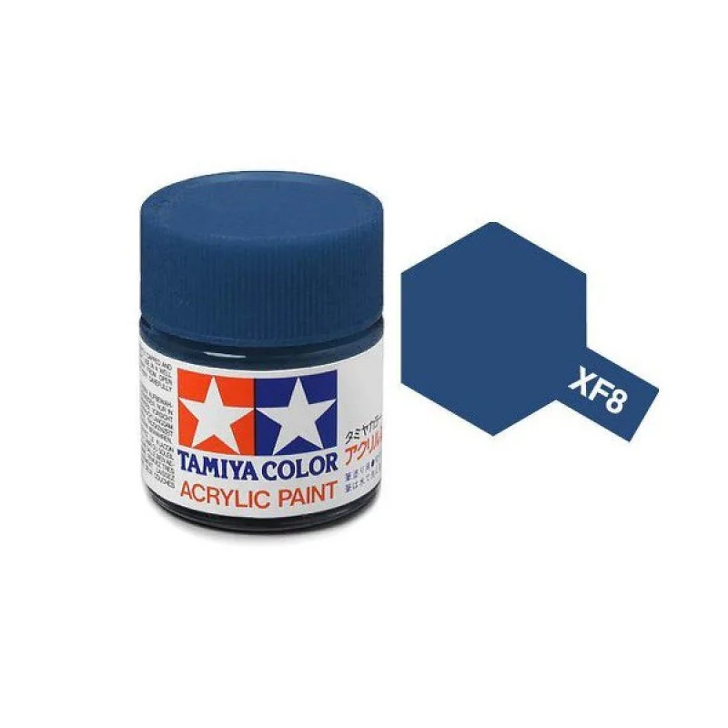 Tamiya Verf XF-8 Blauw Mat 23ml
