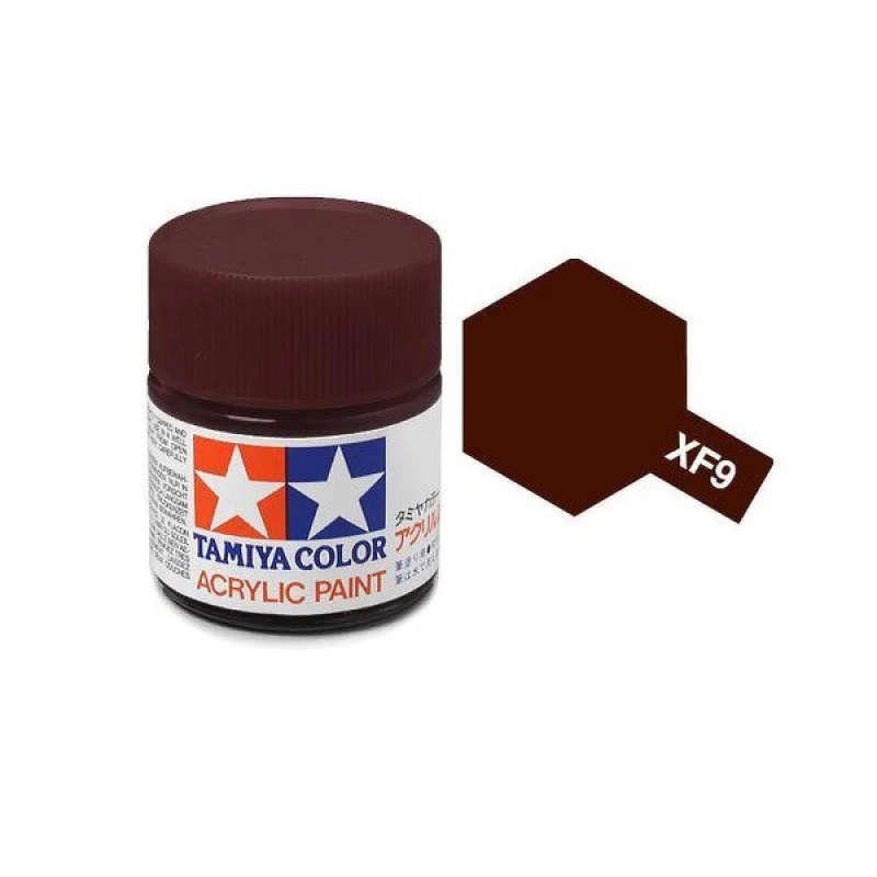 Tamiya Verf XF-9 Romp Rood Mat 23ml