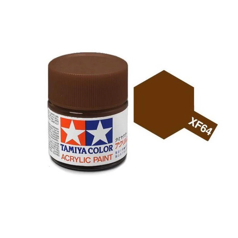 Tamiya Verf XF-64 Roodbruin Mat 23ml