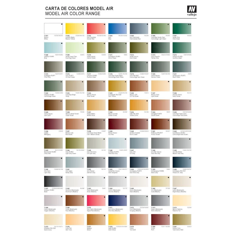 Vallejo Model Air - Goud Geel - Afbeelding 3