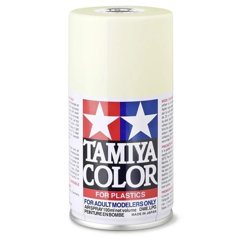 Tamiya TS-7 Racing Wit Glans 100ml