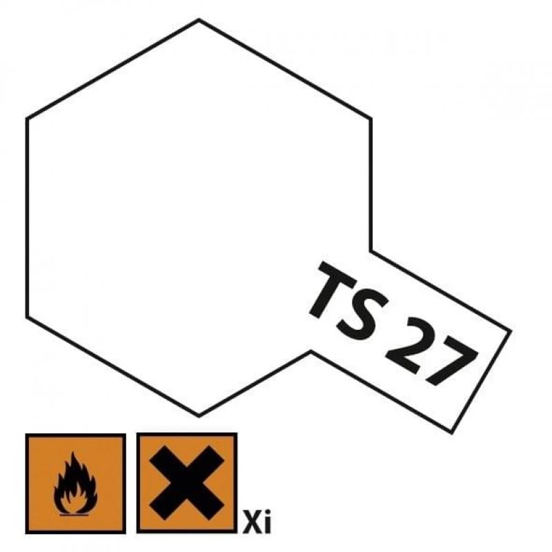 Tamiya TS-27 Wit Mat 100ml - Afbeelding 2