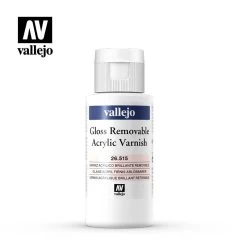 Vallejo Verwijderbare Blanke Lak Glans Acryl 60ml - 26515