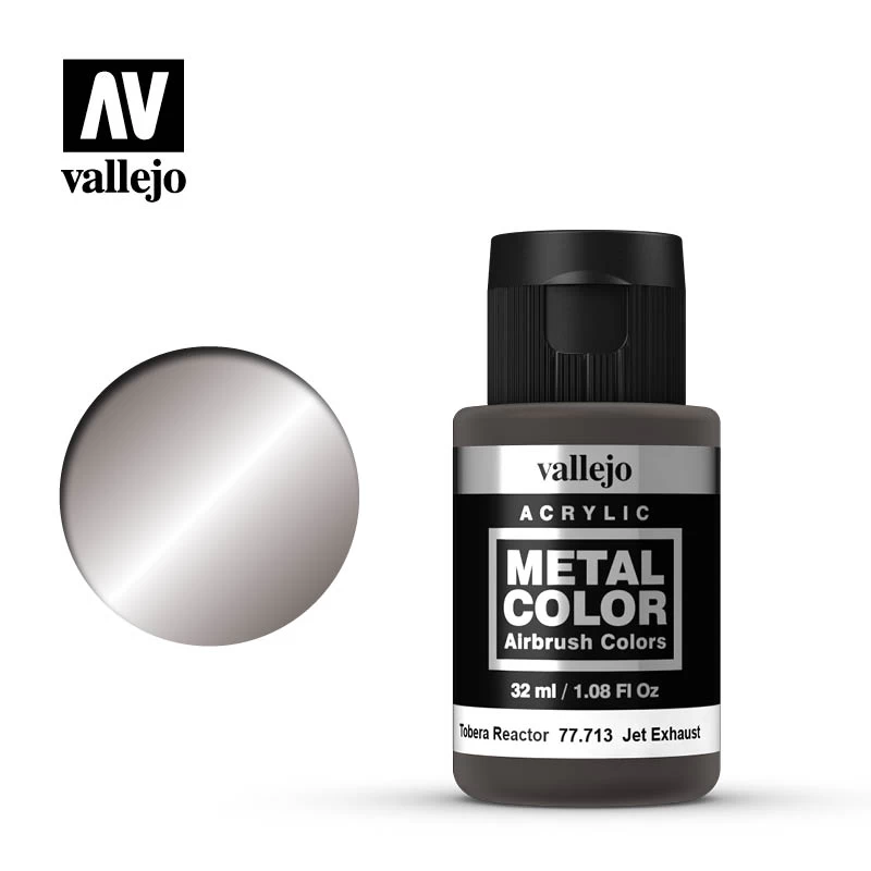 Vallejo Metal Color - Jet Uitlaat 32 Ml 77713